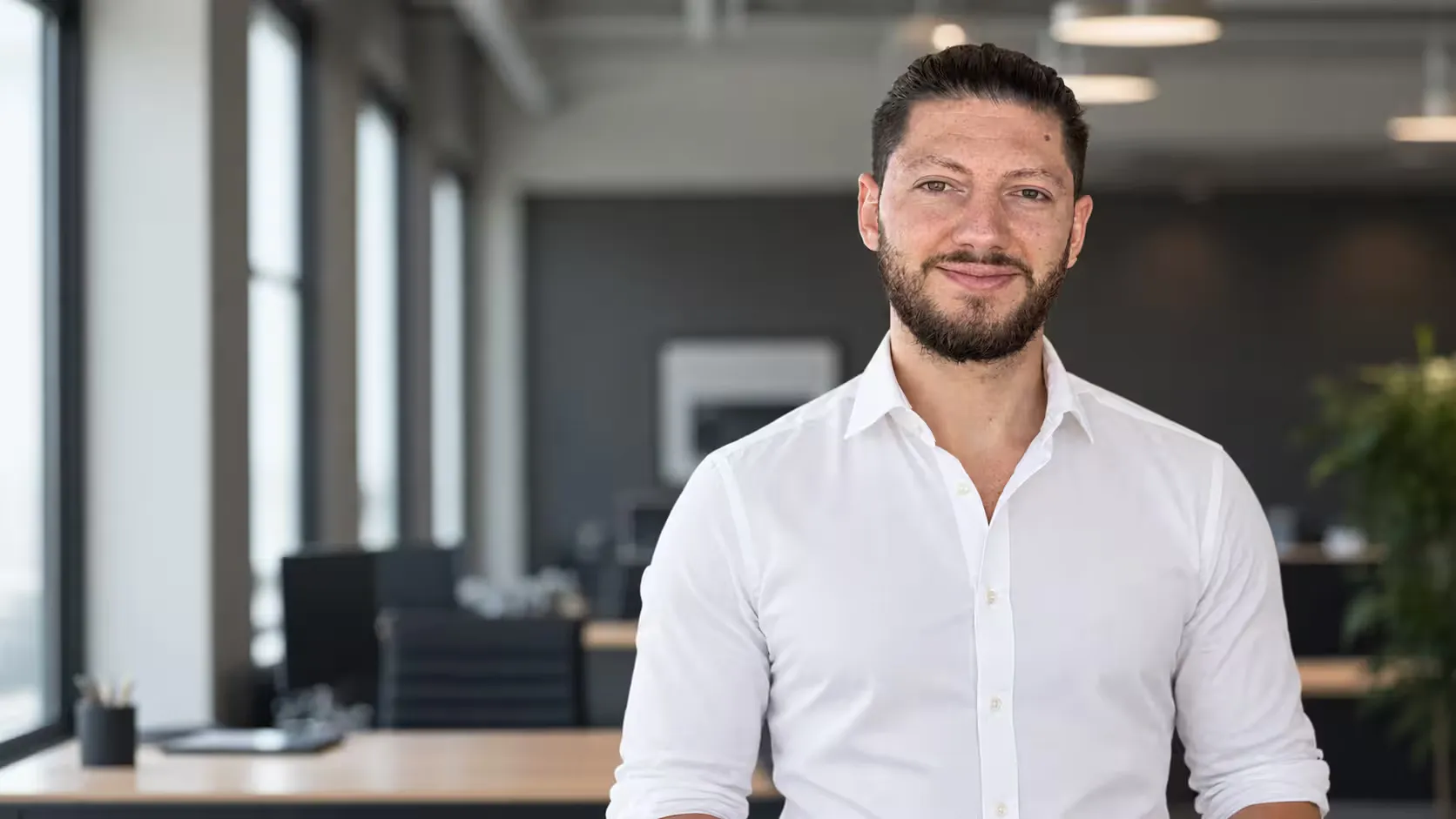 Simone Cavalli, in ufficio
